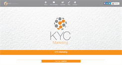Desktop Screenshot of kycmarketing.com