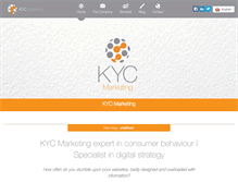 Tablet Screenshot of kycmarketing.com